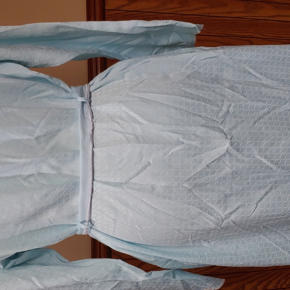 Miss Elaine Vintage Pastel Long Robe S - Picture 7 of 14
